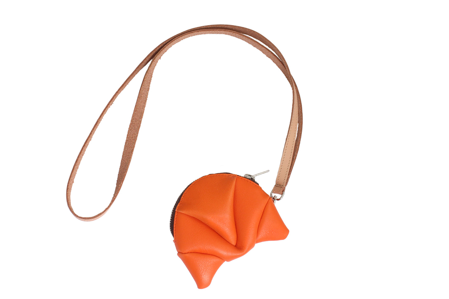 CROISSANT Coincase Strap + Dark Orange