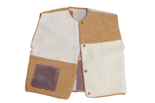 Gilet Vest ASTRA + Natural Lila