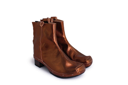 ROSIE BOOT METALLIC DARK SOLE + Bronze