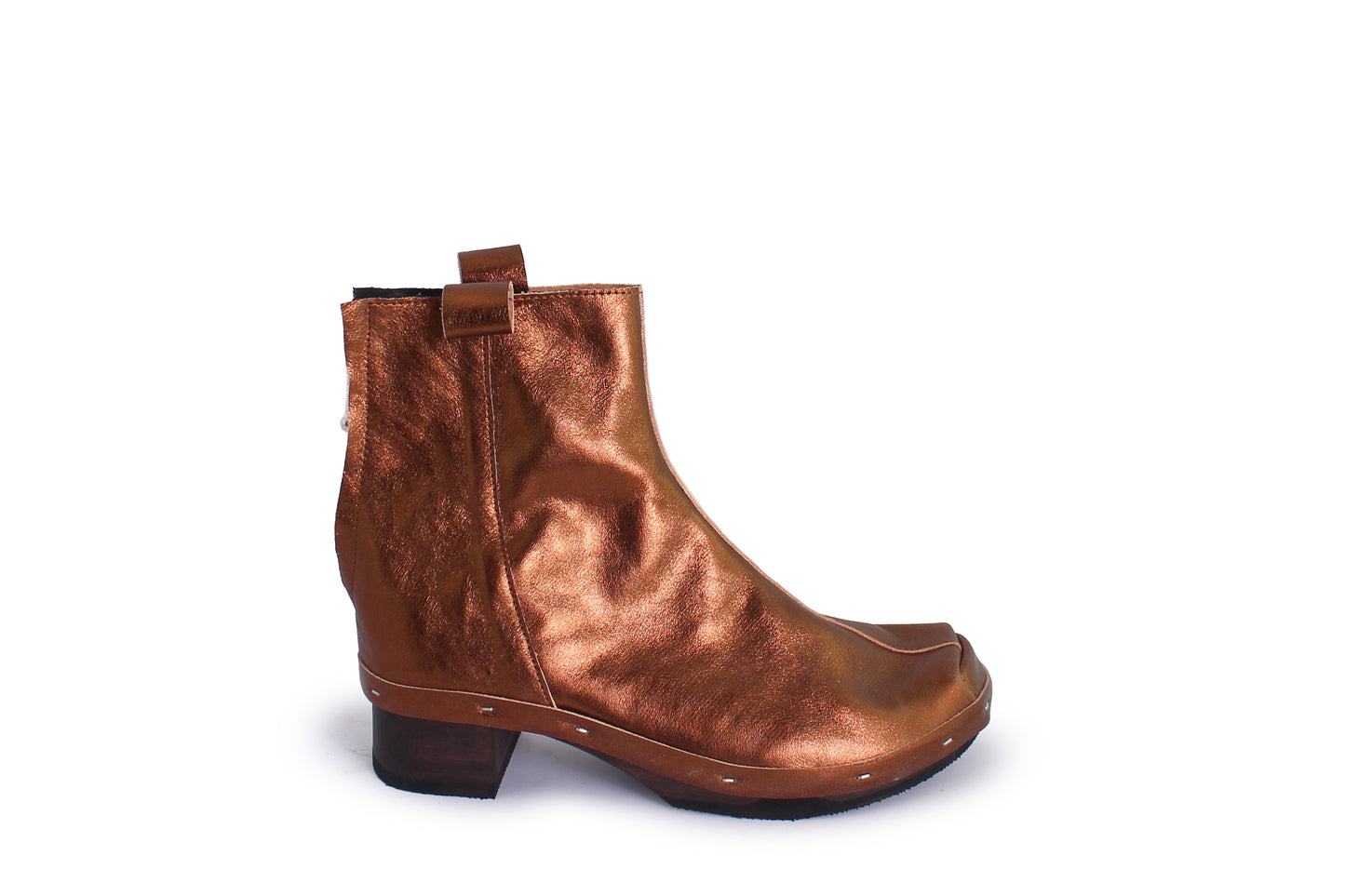 ROSIE BOOT METALLIC DARK SOLE + Bronze