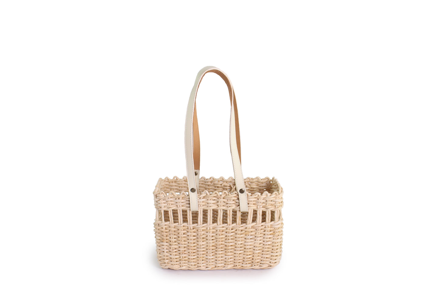 VALERIA SHOPPER BAG S-size + Off White