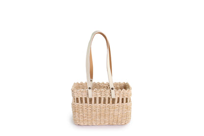 VALERIA SHOPPER BAG S-size + Off White