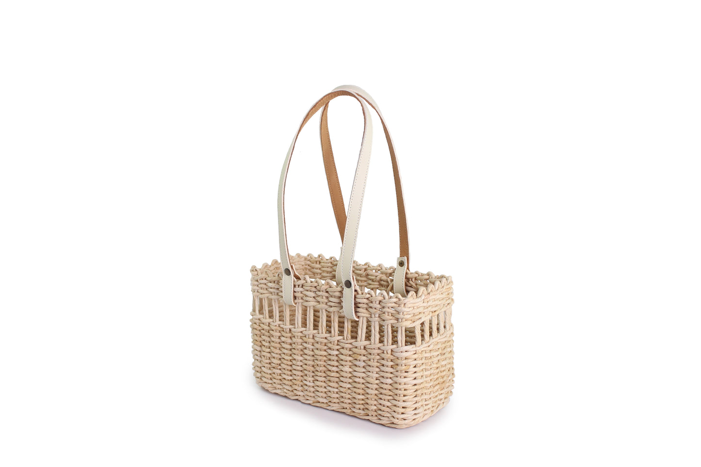 VALERIA SHOPPER BAG S-size + Off White