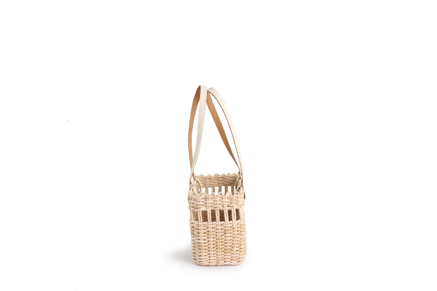 VALERIA SHOPPER BAG S-size + Off White