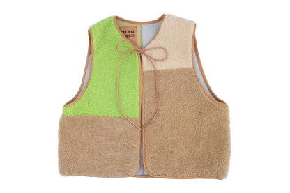 Gilet Vest PATCHWORK + Neon